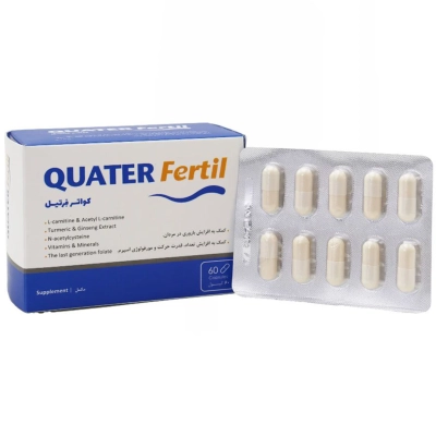 کپسول کواتر فرتیل پرشین پاد 60 عددی