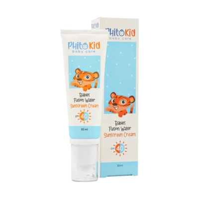 کرم ضد آفتاب فیوژن واتر کودک SPF40 فیتوکید