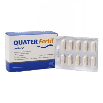 کپسول کواتر فرتیل پرشین پاد 60 عددی