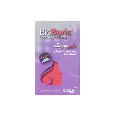 شیاف واژینال بایوبوریک تک ژن فارما 15 عددی