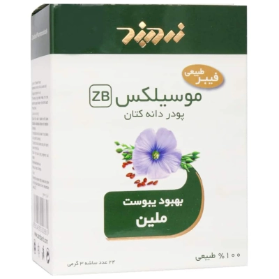 ساشه موسیلکس دانه کتان زردبند 24 عددی