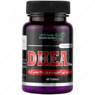 قرص دهیدرو اپی آندروسترون 25 میلی گرم راد بهین دانش 60 عددی