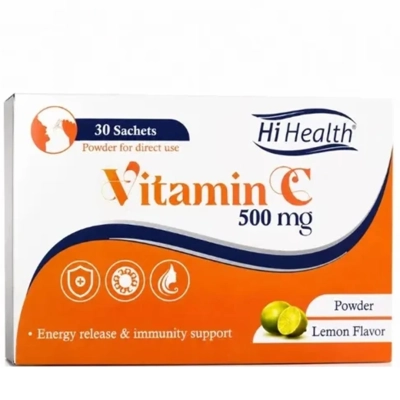 ساشه ویتامین ث 500 میلی گرم های هلث 30 عددی