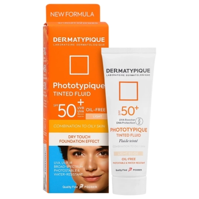 ضد آفتاب پوست چرب بژ روشن SPF50 درماتیپیک